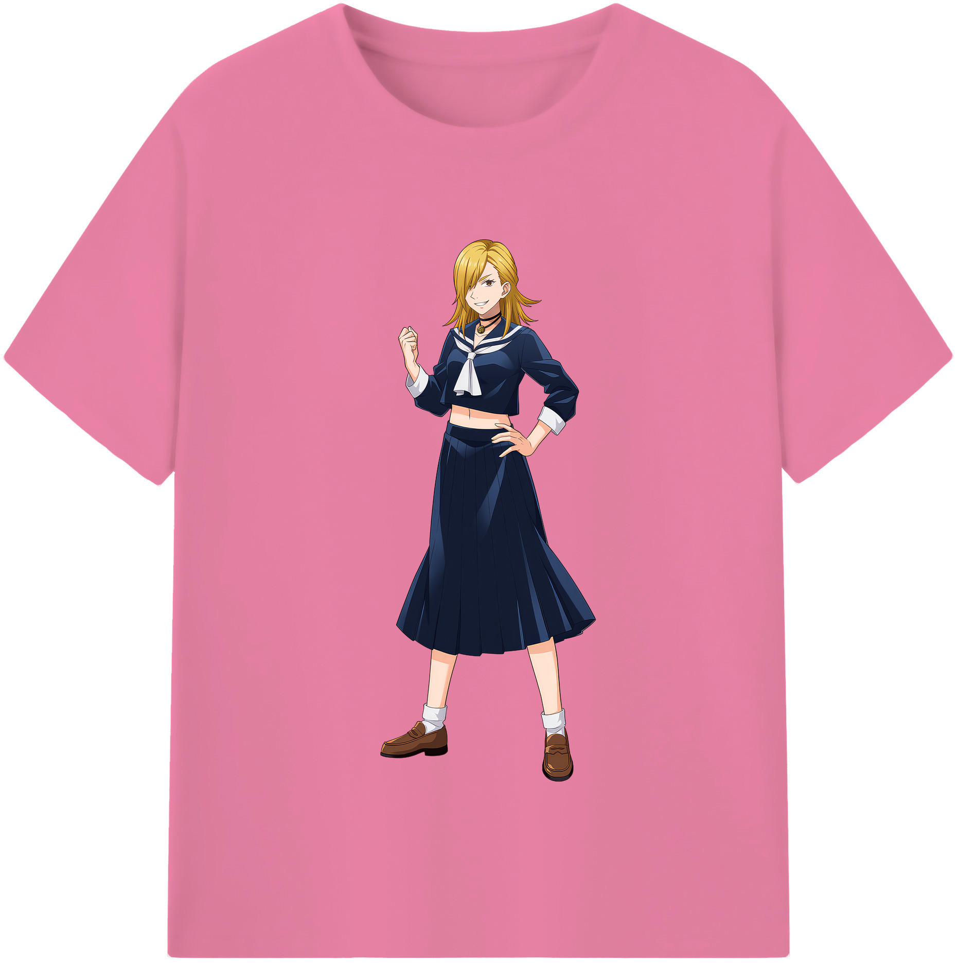 （画像用） 呪術廻戦 Jujutsu Kaisen 綿100％半袖Tシャツ（フロントプリント）